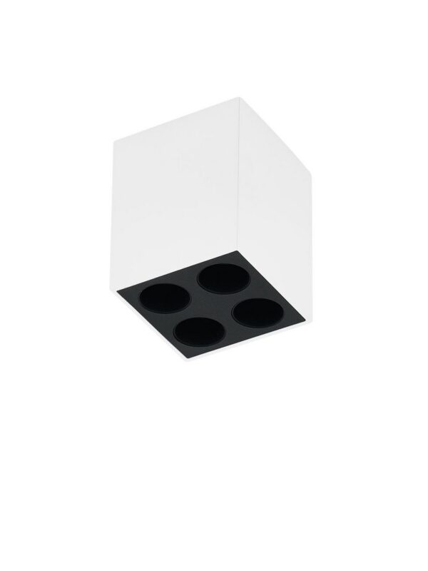 Reflektor sufitowy minimalistyczny Luces Exclusivas CONSUE, biały, LED 6 W 3000 K, szer. 4,9 cm – LE62379