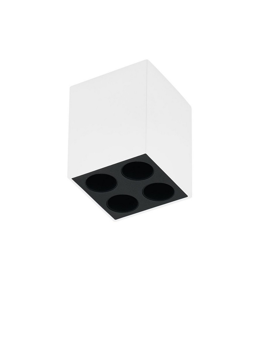 Reflektor sufitowy minimalistyczny Luces Exclusivas CONSUE, biały, LED 6 W 3000 K, szer. 4,9 cm – LE62379