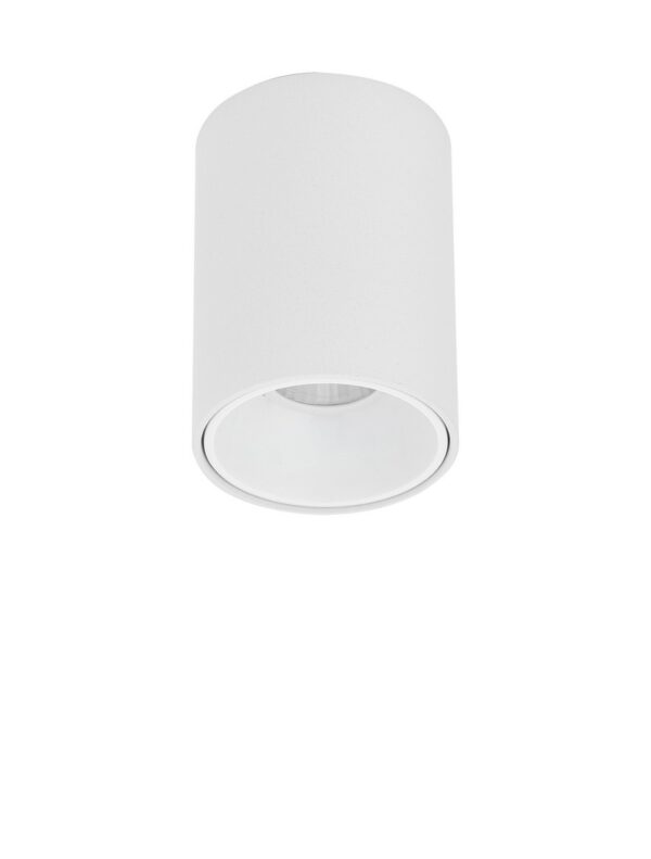 Reflektor sufitowy minimalistyczny Luces Exclusivas COSLAD, biały, LED 7 W 3000 K, Ø 5,5 cm – LE62382