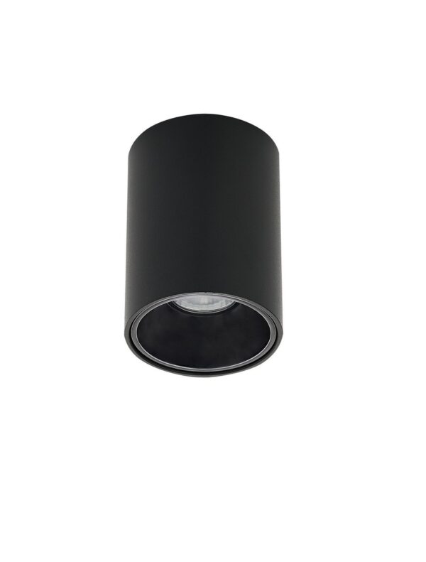 Reflektor sufitowy industrialny Luces Exclusivas COSLAD, czarny, LED 7 W 3000 K, Ø 5,5 cm – LE62384