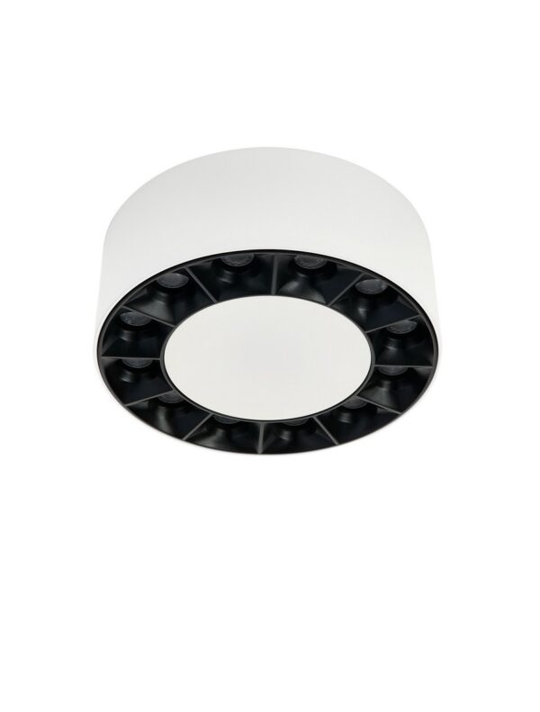 Reflektor sufitowy nowoczesny Luces Exclusivas DAROCA, biały, LED 15 W 3000 K, Ø 11,9 cm – LE62412