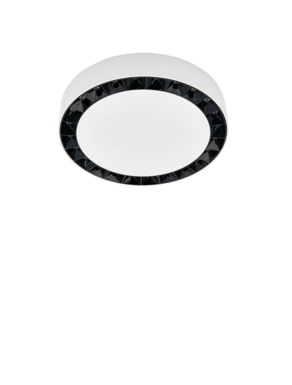 Reflektor sufitowy nowoczesny Luces Exclusivas DAROCA, biały, LED 24 W 3000 K, Ø 25,5 cm – LE62413