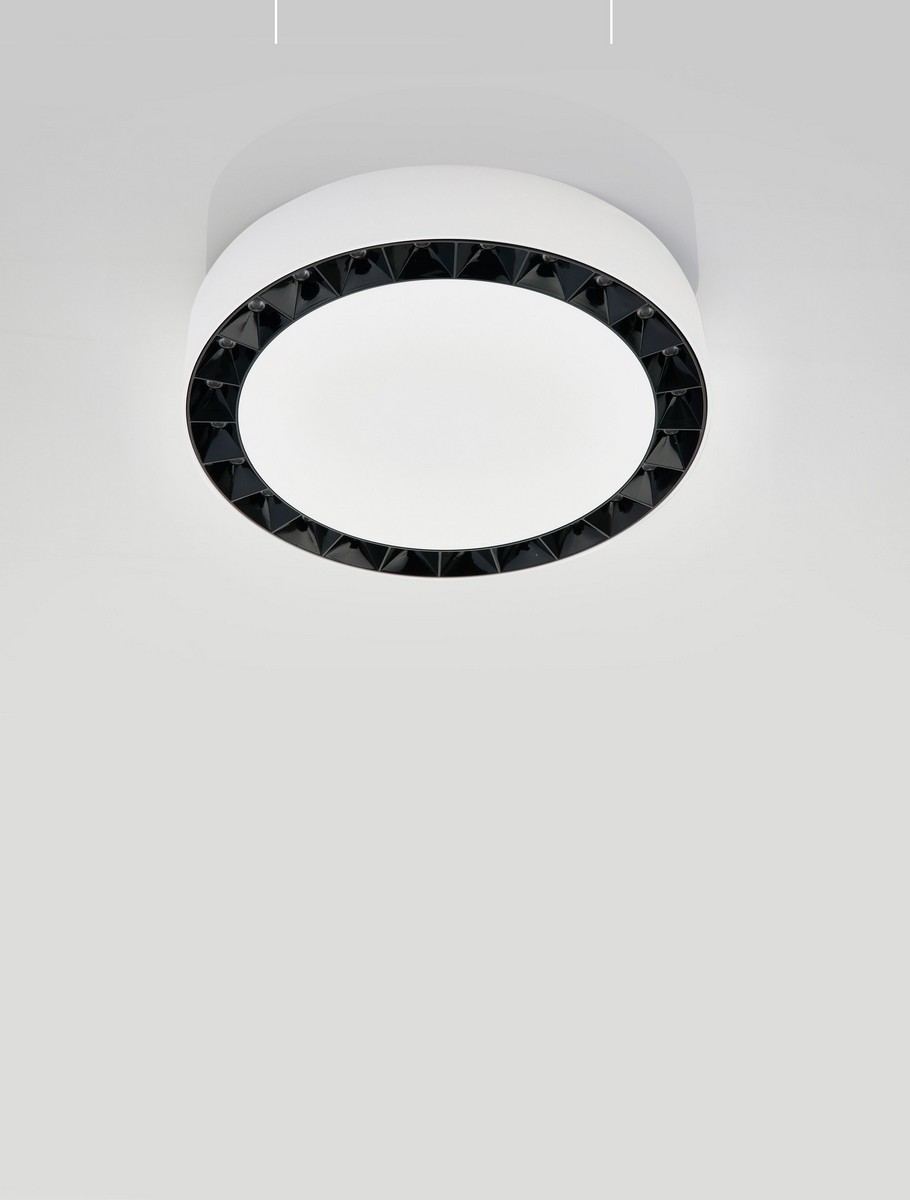 Reflektor sufitowy nowoczesny Luces Exclusivas DAROCA, biały, LED 24 W 3000 K, Ø 25,5 cm – LE62413 - obrazek 3