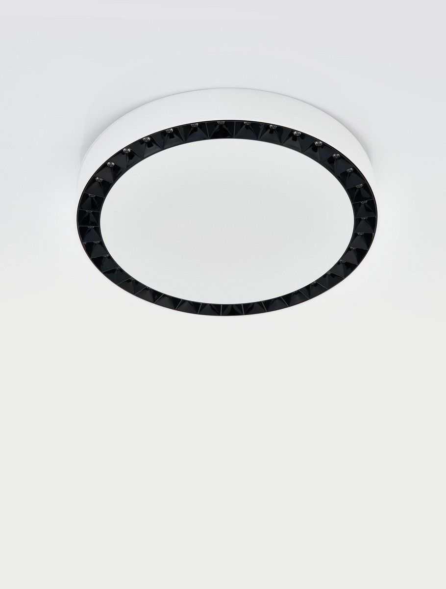 Reflektor sufitowy nowoczesny Luces Exclusivas DAROCA, biały, LED 36 W 3000 K, Ø 35,5 cm – LE62414 - obrazek 3