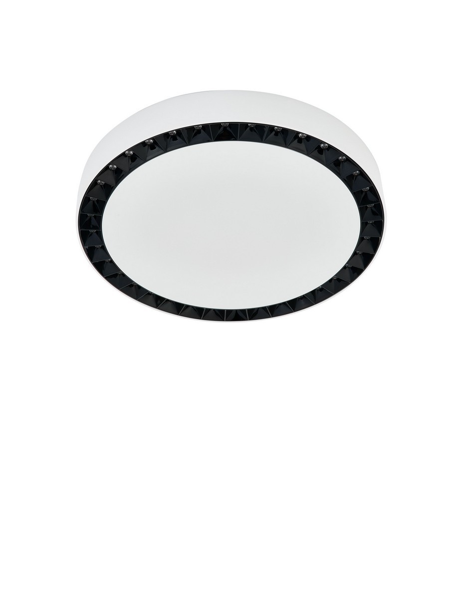 Reflektor sufitowy nowoczesny Luces Exclusivas DAROCA, biały, LED 36 W 3000 K, Ø 35,5 cm – LE62414