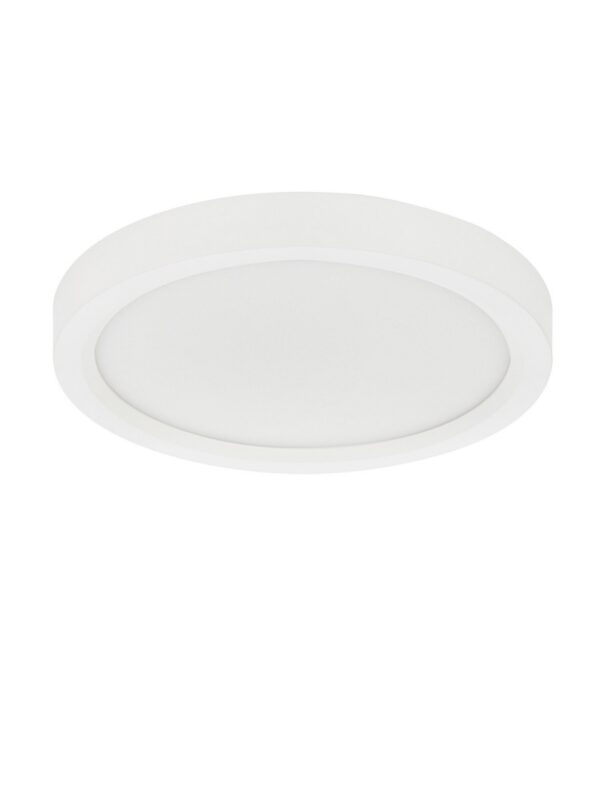 Lampa sufitowa nowoczesna Luces Exclusivas DENIA, biała, LED 15 W, Ø 20,8 cm – LE62419