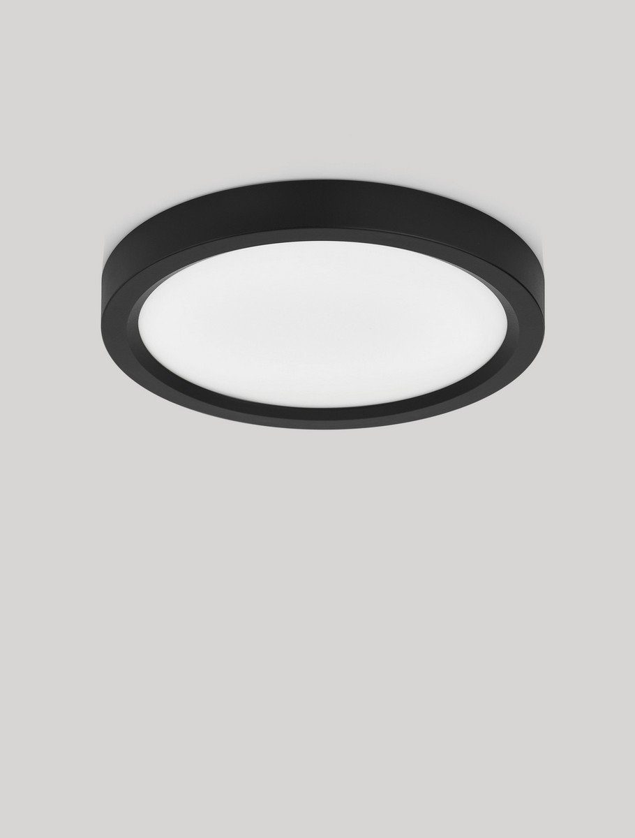 Lampa sufitowa nowoczesna Luces Exclusivas DENIA, czarna, LED 15 W, Ø 20,8 cm – LE62420 - obrazek 2