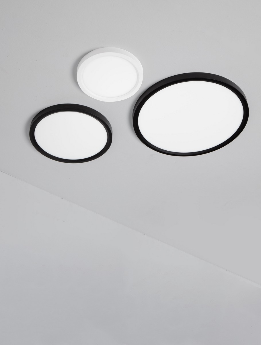 Lampa sufitowa nowoczesna Luces Exclusivas DENIA, czarna, LED 15 W, Ø 20,8 cm – LE62420 - obrazek 3