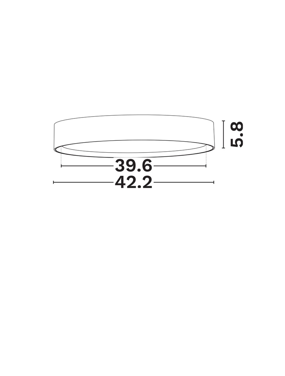 Lampa sufitowa / kinkiet industrialna Luces Exclusivas EIBAR, czarno-złota, LED 30 W, Ø 42,2 cm – LE62448 - obrazek 3
