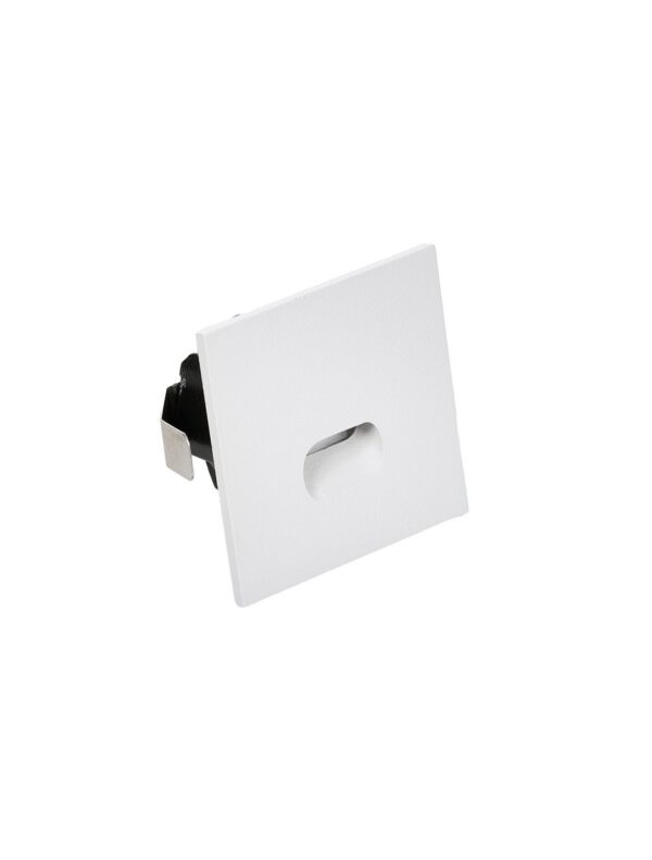 Oprawa schodowa minimalistyczna Luces Exclusivas ELORRI, biała, LED 3 W 2700 K, Ø 4,2 cm – LE62463