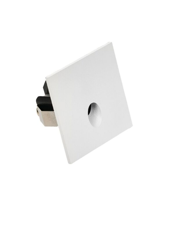 Oprawa schodowa minimalistyczna Luces Exclusivas ELORRI, biała, LED 3 W 2700 K, Ø 4,2 cm – LE62464