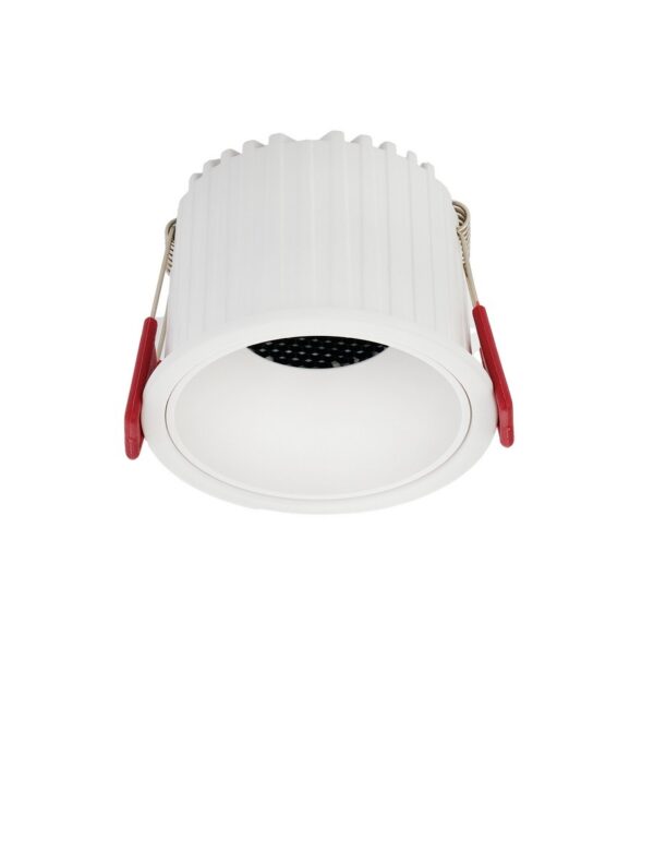 Oprawa wpuszczana minimalistyczna Luces Exclusivas FEMESA, biała, LED 14 W 2700 K, Ø 8,5 cm – LE62470