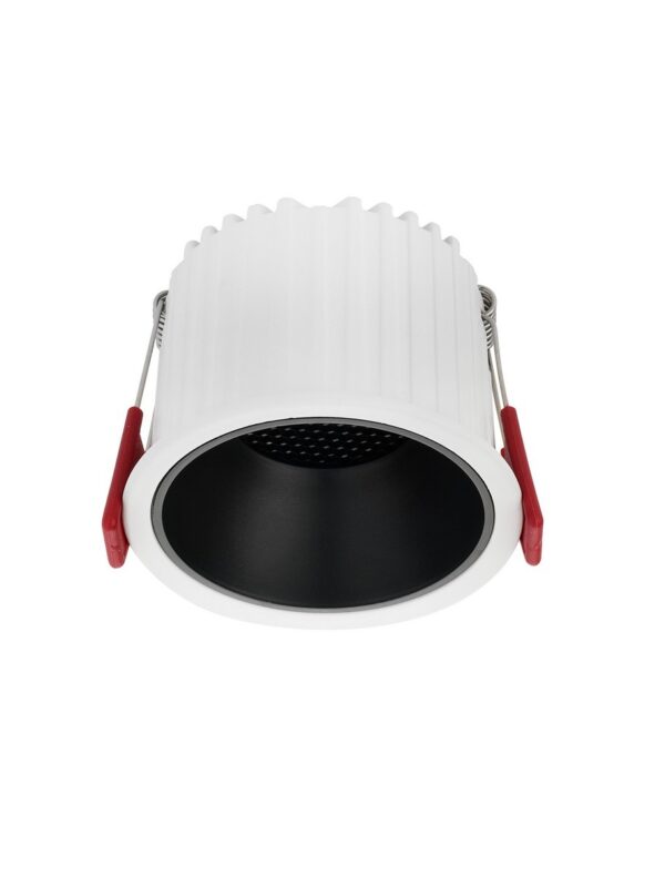Oprawa wpuszczana minimalistyczna Luces Exclusivas FEMESA, biała, LED 14 W 3000 K, Ø 8,5 cm – LE62474
