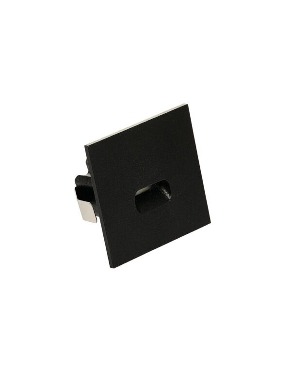 Oprawa schodowa minimalistyczna Luces Exclusivas GOMERA, czarna, LED 3 W 2700 K, Ø 4,2 cm – LE62500