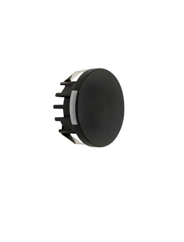 Oprawa schodowa minimalistyczna Luces Exclusivas GOMERA, czarna, LED 3 W 2700 K, Ø 4,2 cm – LE62501