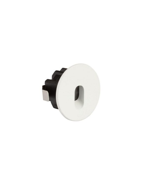 Oprawa schodowa minimalistyczna Luces Exclusivas GOMERA, biała, LED 3 W 3000 K, Ø 4,2 cm – LE62508
