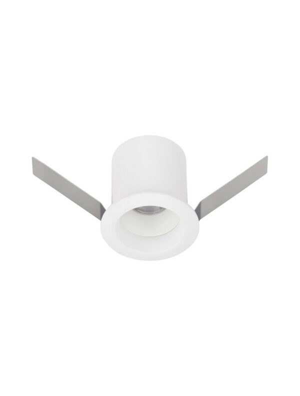 Oprawa wpuszczana minimalistyczna Luces Exclusivas ONDARA, biała, LED 3 W 3000 K, Ø 4,5 cm – LE62538