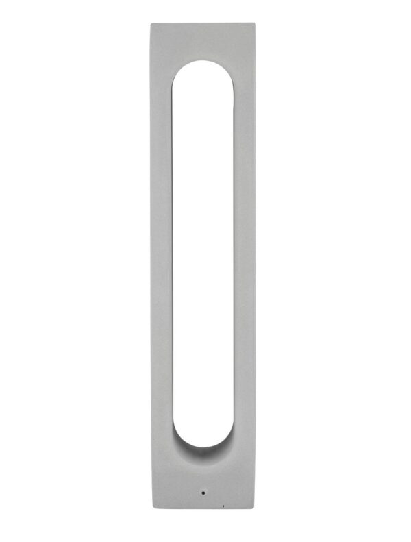 Słupek ogrodowy nowoczesny Luces Exclusivas SABERO, szary, LED 6 W 3000 K, wys. 70 cm – LE62565