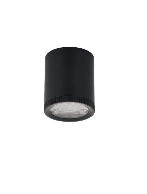 Reflektor sufitowy nowoczesny Luces Exclusivas SARRIA, czarny, LED 5 W 3000 K, Ø 4,2 cm – LE62569