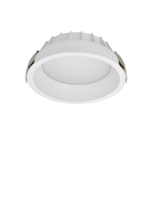 Oprawa wpuszczana minimalistyczna Luces Exclusivas UTIEL, biała, LED 15 W 4000 K, Ø 16,4 cm – LE62580