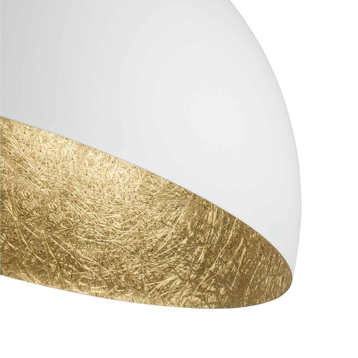 Plafon w stylu glamour SFERA 35 biały/złoty, 1 × E27 – Sigma Lighting 32466 - obrazek 2