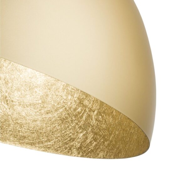 Plafon w stylu glamour SFERA 35 złoty, 1 × E27 – Sigma Lighting 32478