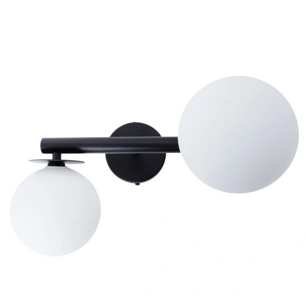 Kinkiet nowoczesny AVOLA 2 czarny/biały, 2 × G9 – Sigma Lighting 41486
