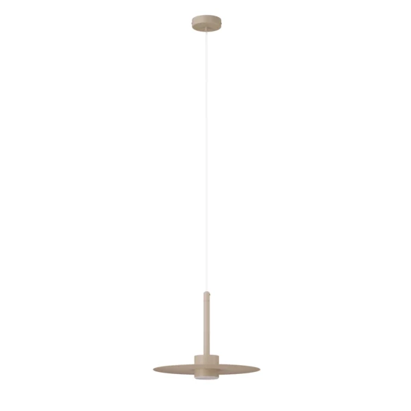 Lampa wisząca minimalistyczna CHARLIE L ciepły beż, LED – Sigma Lighting 41540