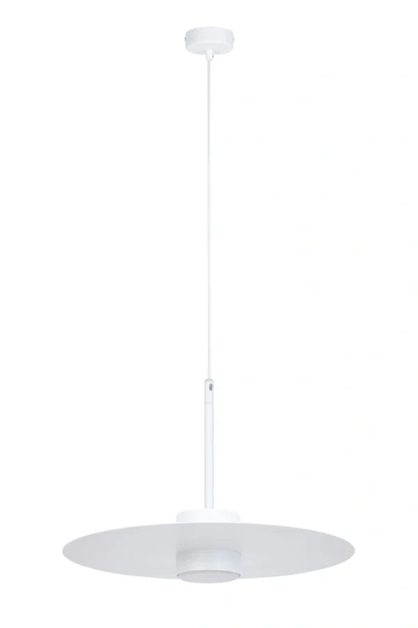 Lampa wisząca minimalistyczna CHARLIE L biały, 1 × GX53 – Sigma Lighting 41288