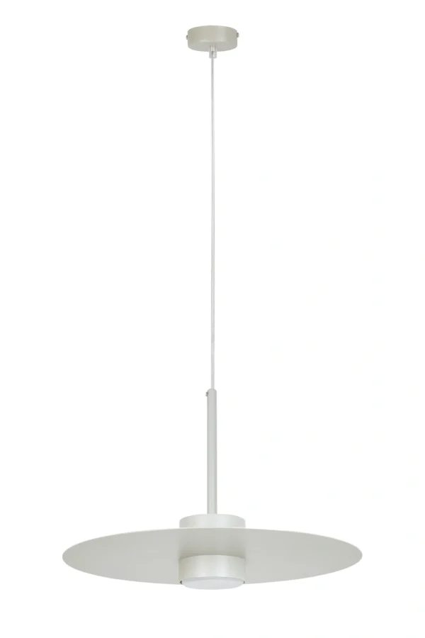 Lampa wisząca minimalistyczna CHARLIE L szary beż, 1 × GX53 – Sigma Lighting 41300