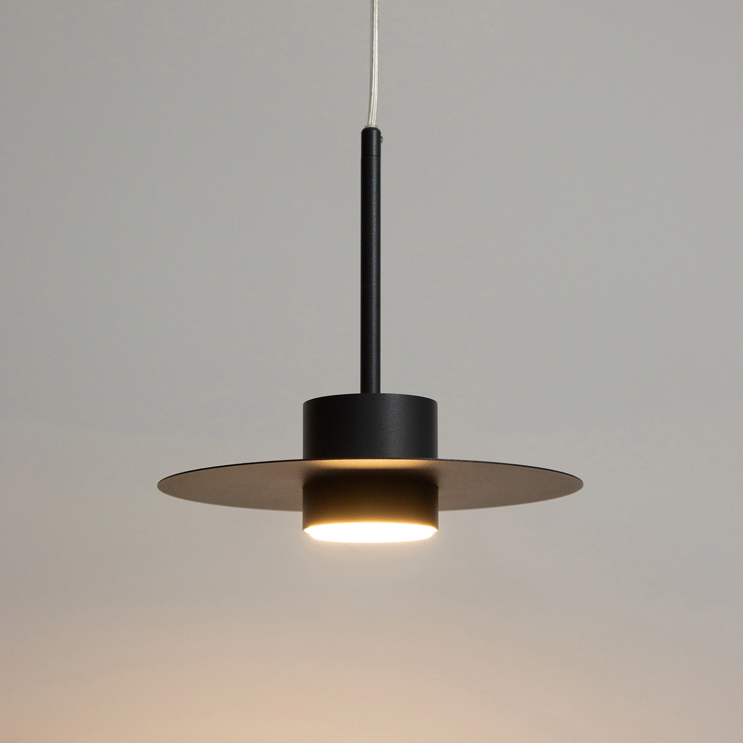 Lampa wisząca minimalistyczna CHARLIE M czarny, 1 × GX53 – Sigma Lighting 41293 - obrazek 3