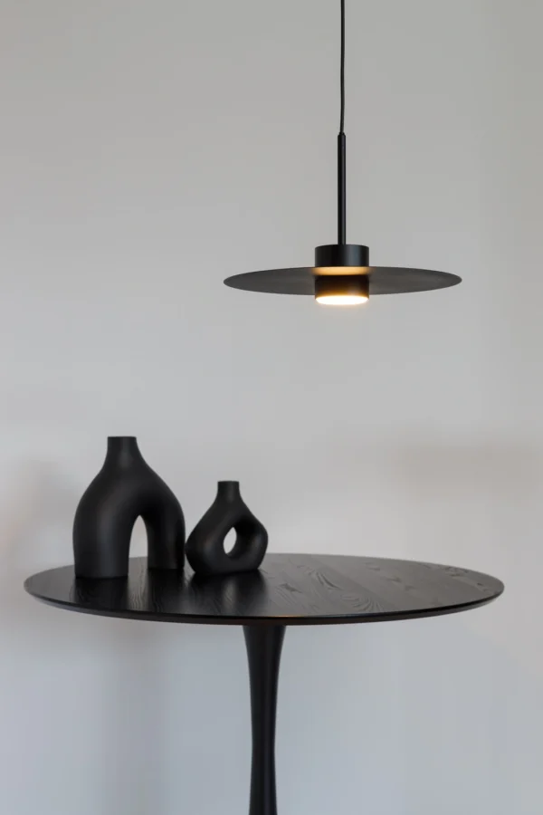 Lampa wisząca minimalistyczna CHARLIE M czarny, 1 × GX53 – Sigma Lighting 41293