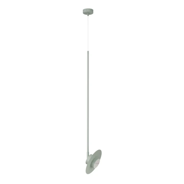Lampa wisząca minimalistyczna CHARLIE M 2m szałwia, LED – Sigma Lighting 41770