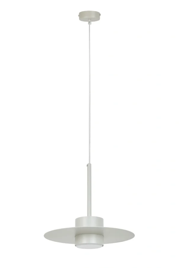 Lampa wisząca minimalistyczna CHARLIE M szary beż, 1 × GX53 – Sigma Lighting 41299