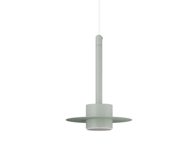Lampa wisząca minimalistyczna CHARLIE S szałwia, LED – Sigma Lighting 41537