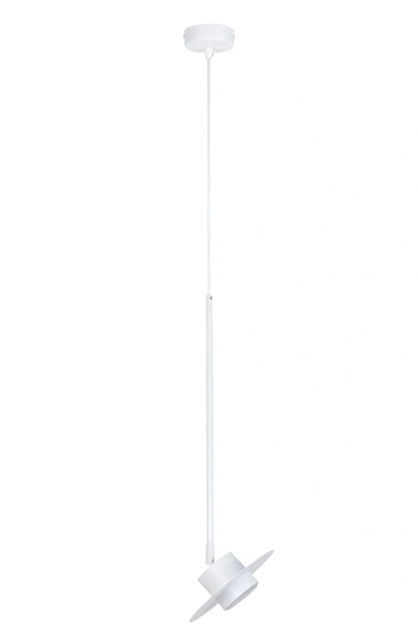 Lampa wisząca minimalistyczna CHARLIE S biały dł. max 150 cm, 1 × GX53 – Sigma Lighting 41289
