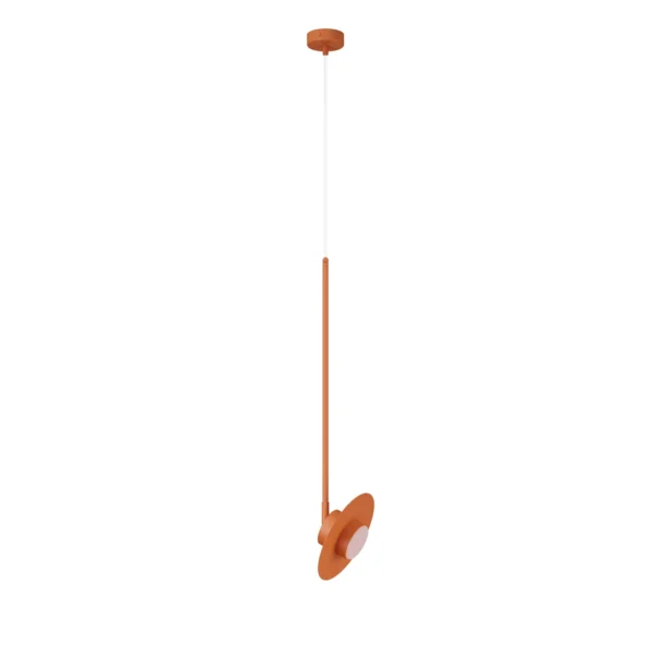 Lampa wisząca minimalistyczna CHARLIE S 1,5m ceglany, LED – Sigma Lighting 41768