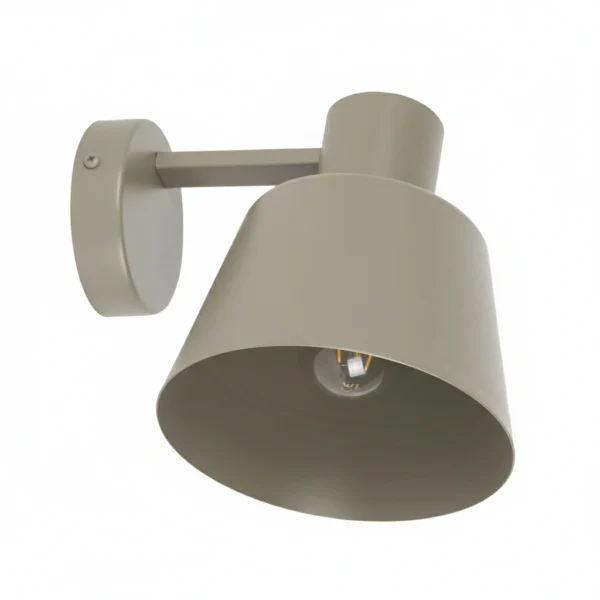 Kinkiet skandynawski DUNKA szałwia, 1 × E27 – Sigma Lighting 41543