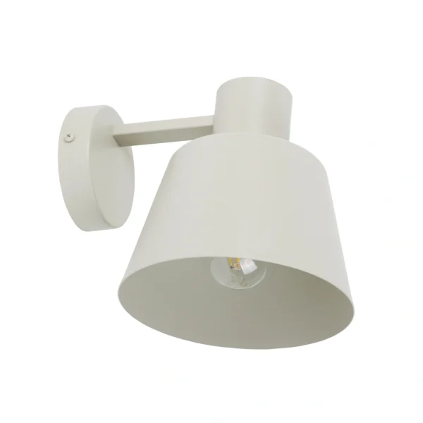 Kinkiet skandynawski DUNKA szary beż, 1 × E27 – Sigma Lighting 41138