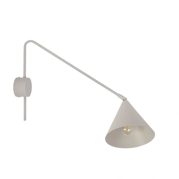 Kinkiet nowoczesny GALAXY 1 szary beż, 1 × E27 – Sigma Lighting 40939
