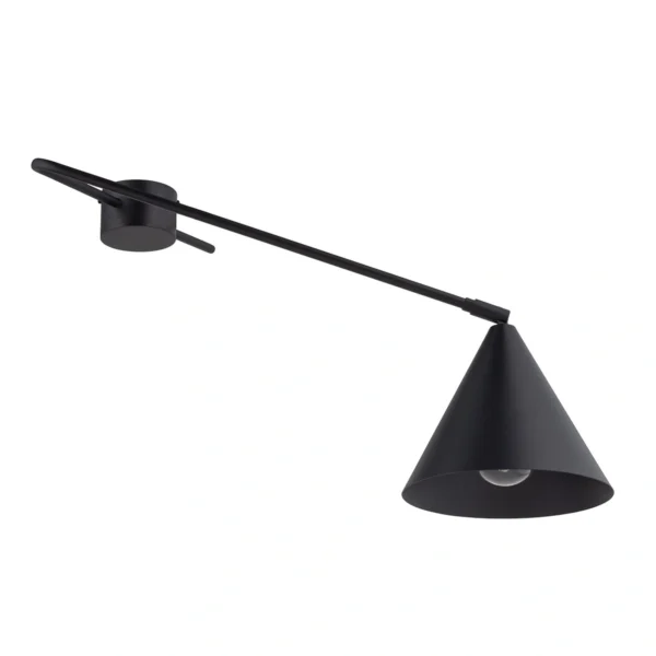 Plafon nowoczesny GALAXY 1 czarny, 1 × E27 – Sigma Lighting 40936