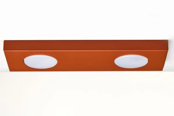 Spot sufitowy minimalistyczny Hero 2 ceglany, LED – Sigma Lighting 41499