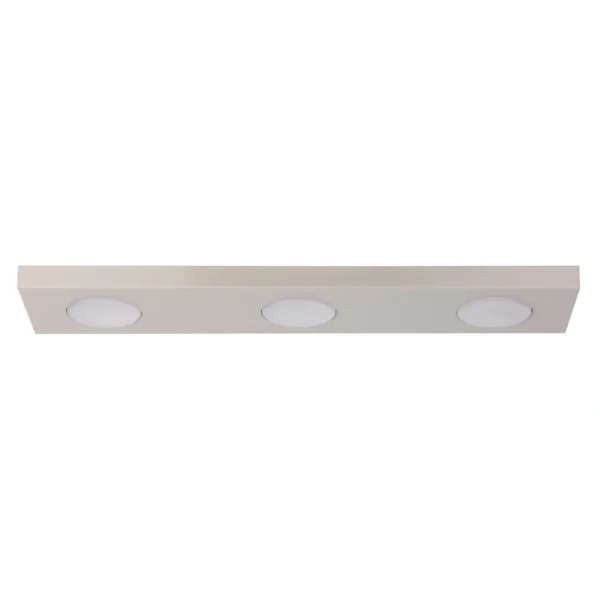 Spot sufitowy minimalistyczny HERO 3 szary beż, LED – Sigma Lighting 40924