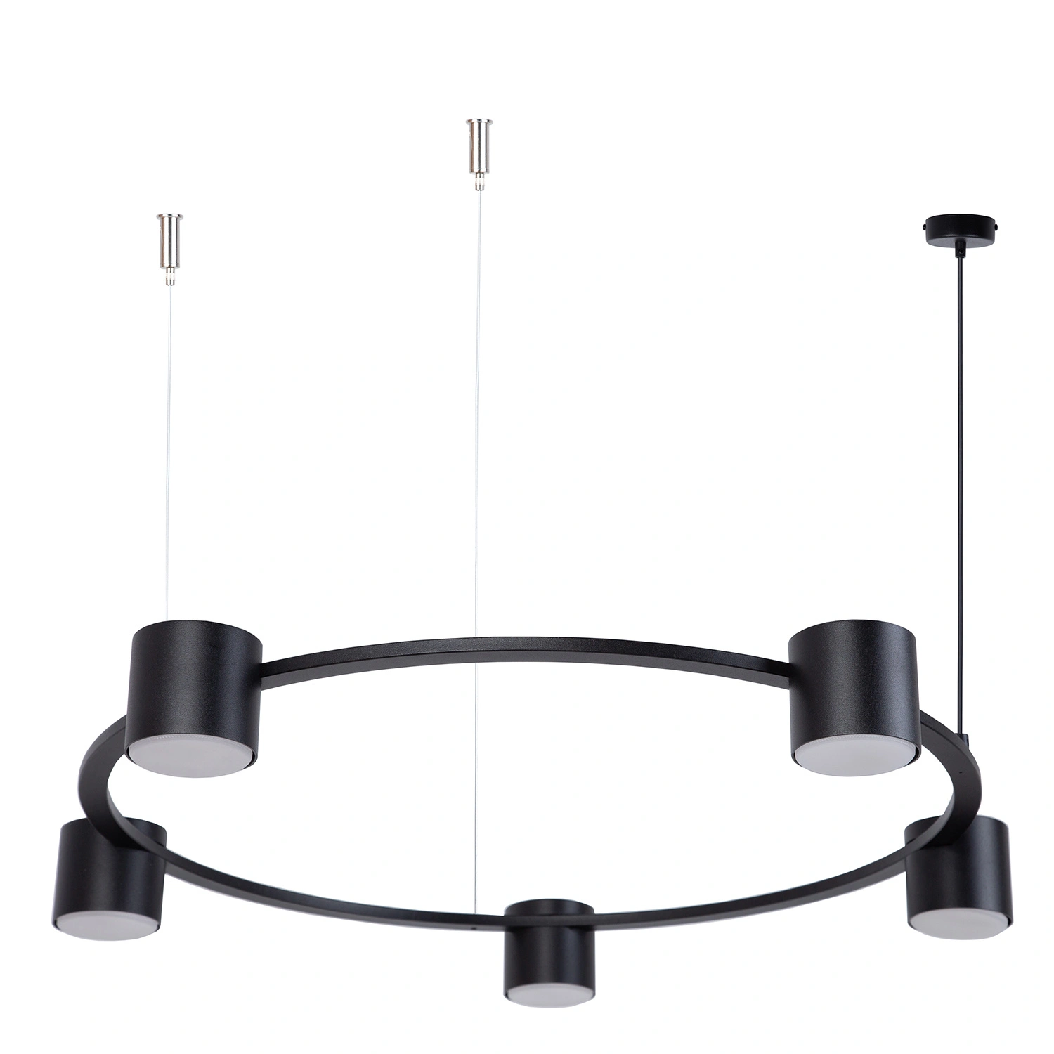 Lampa wisząca nowoczesna KODO 5 czarny, 5 × GX53 – Sigma Lighting 41335