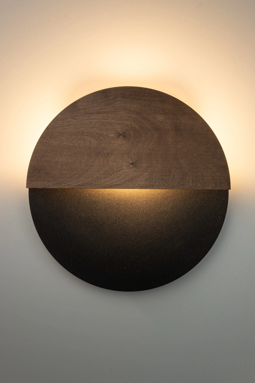 Kinkiet minimalistyczny LUNA M czarny/venge, LED – Sigma Lighting 40864 - obrazek 2