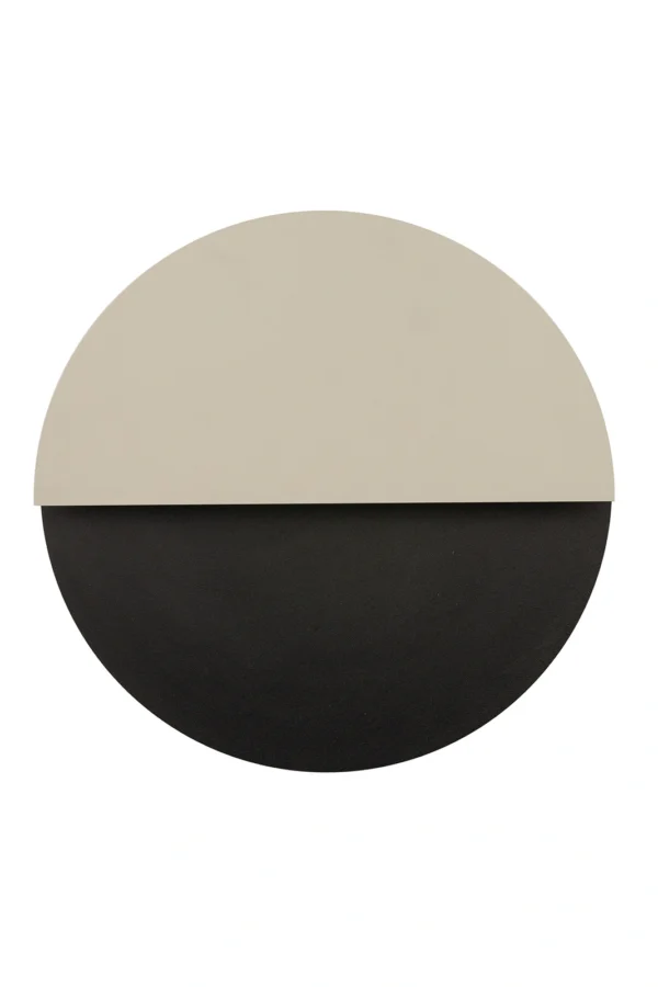 Kinkiet minimalistyczny LUNA M czarny/szary, LED – Sigma Lighting 40863