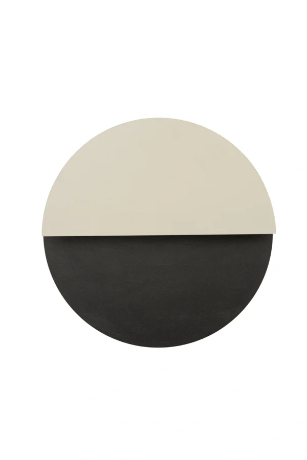 Kinkiet minimalistyczny LUNA S czarny/szary beż, LED – Sigma Lighting 40859