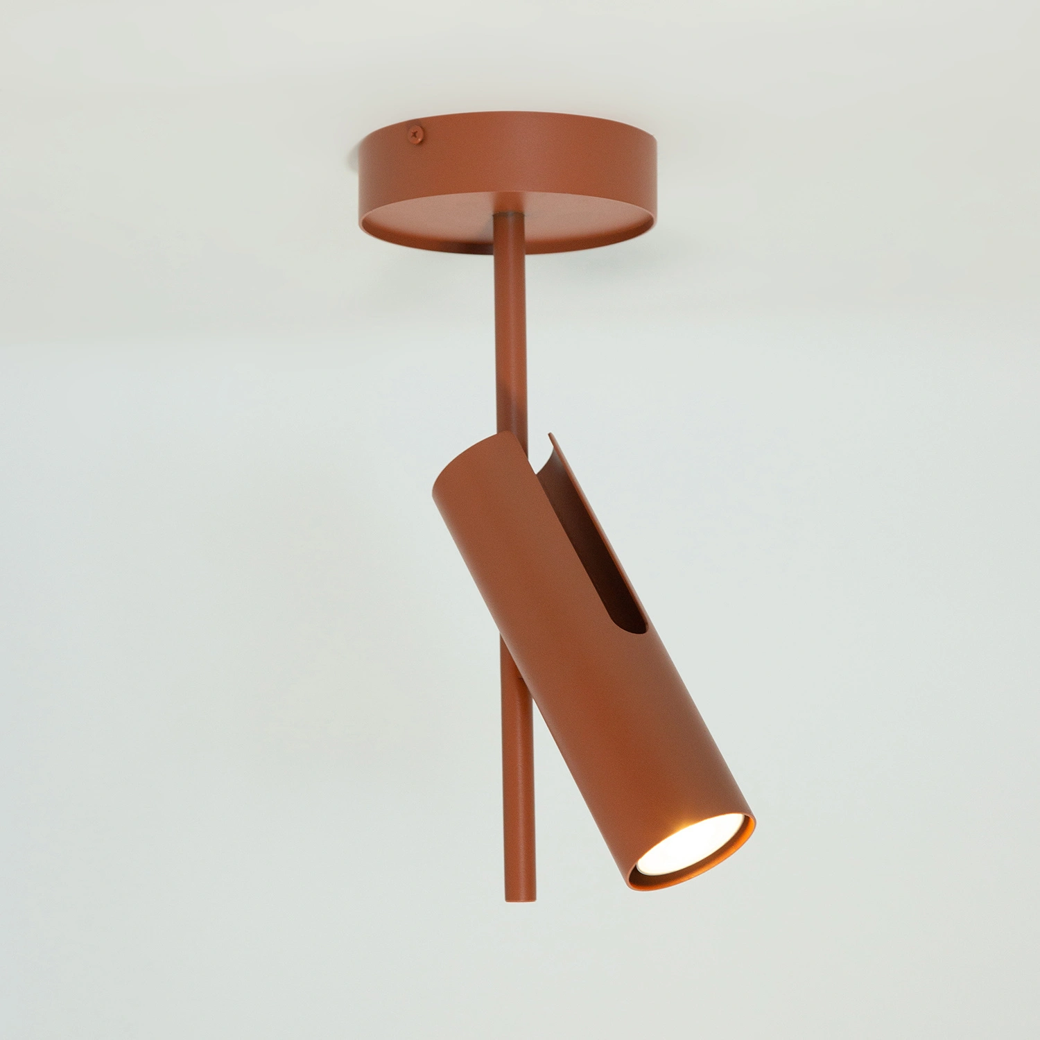 Kinkiet minimalistyczny LEDA 1 ceglany, 1 × GU10 – Sigma Lighting 41142 - obrazek 2