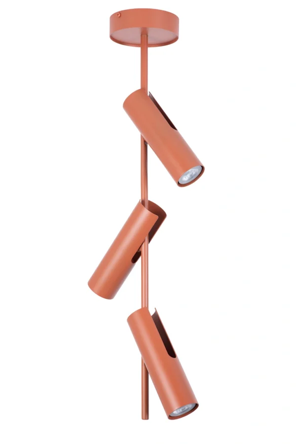 Spot sufitowy minimalistyczny LEDA 3 ceglany, 3 × GU10 – Sigma Lighting 41152