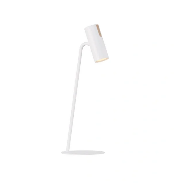 Lampa stołowa minimalistyczna LEDA biały – Sigma Lighting 41738